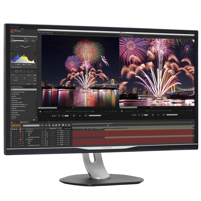 Philips P Line 328P6AUBREB/00 80 cm (31.5 Zoll) LED-Monitor