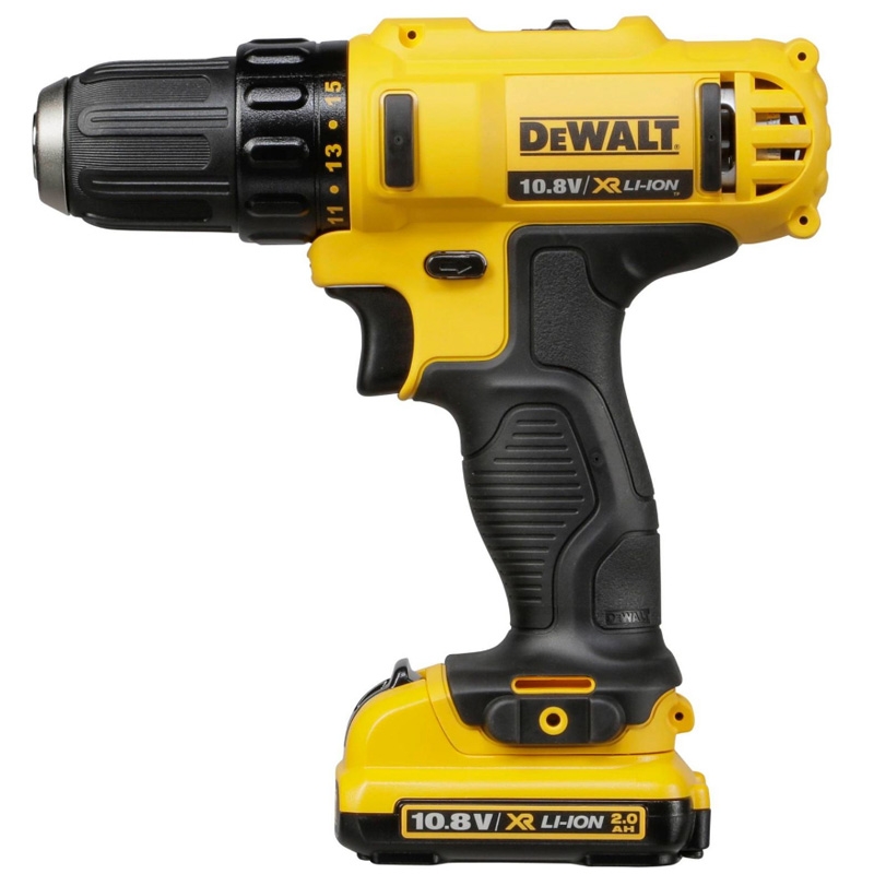 DeWalt DCD710D2-QW 10,8V 2x 2 Ah Akku-Bohrschrauber + Koffer