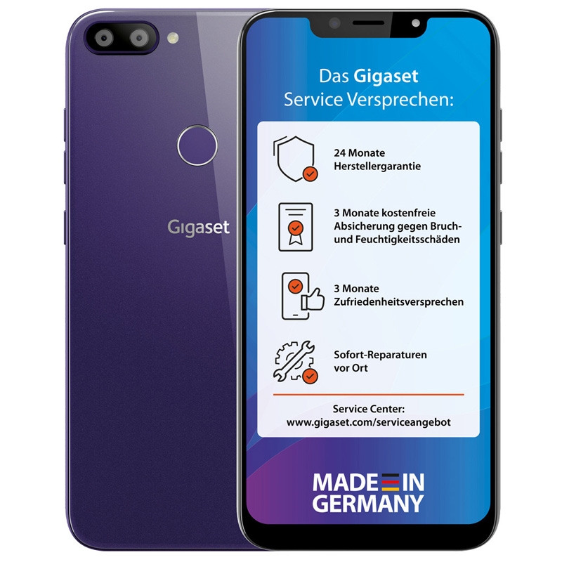 Gigaset GS195 32GB Smartphone dark purple