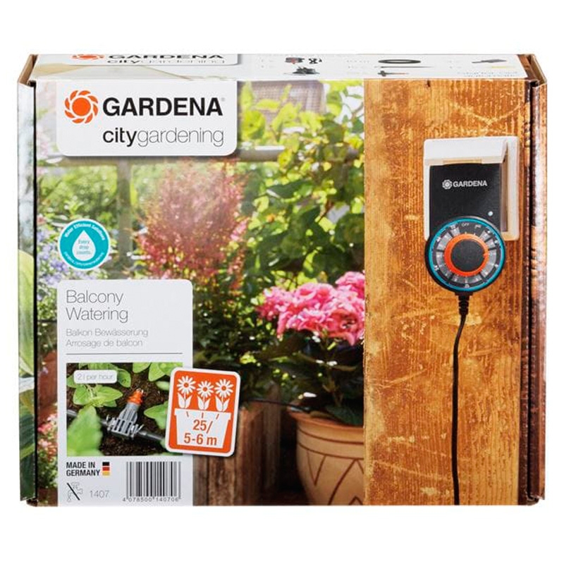 Gardena 140720 city gardening Balkon Bewässerung für Blumenkästen eBay