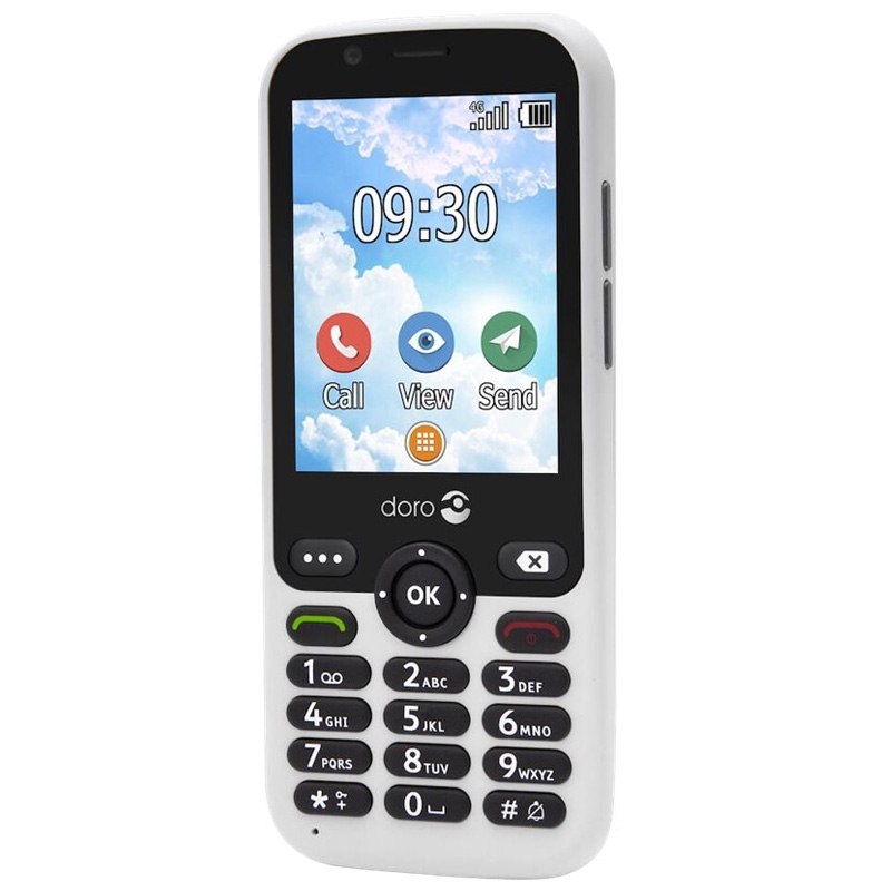 Doro 7010 LTE Mobiltelefon weiß