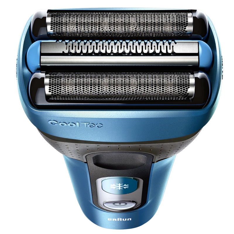 Braun Series 3 CoolTec CT4cc Fo­li­en­ra­sie­rer blau