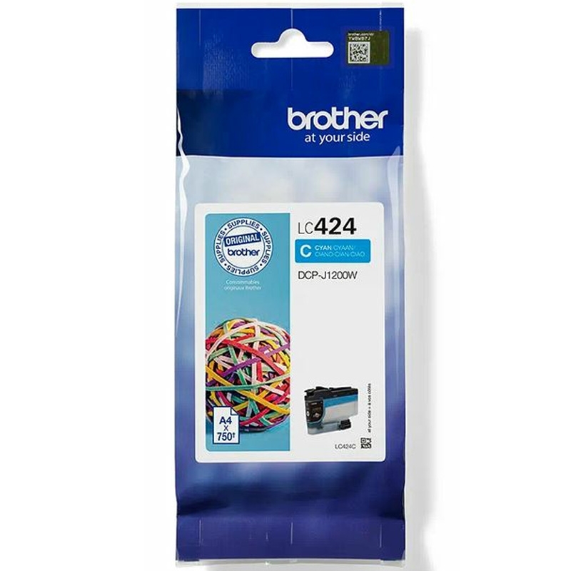 Brother LC424C Tintenpatrone cyan