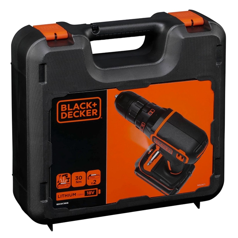 Black & Decker BDCDC18BAFC-QW Akku-Bohrschrauber