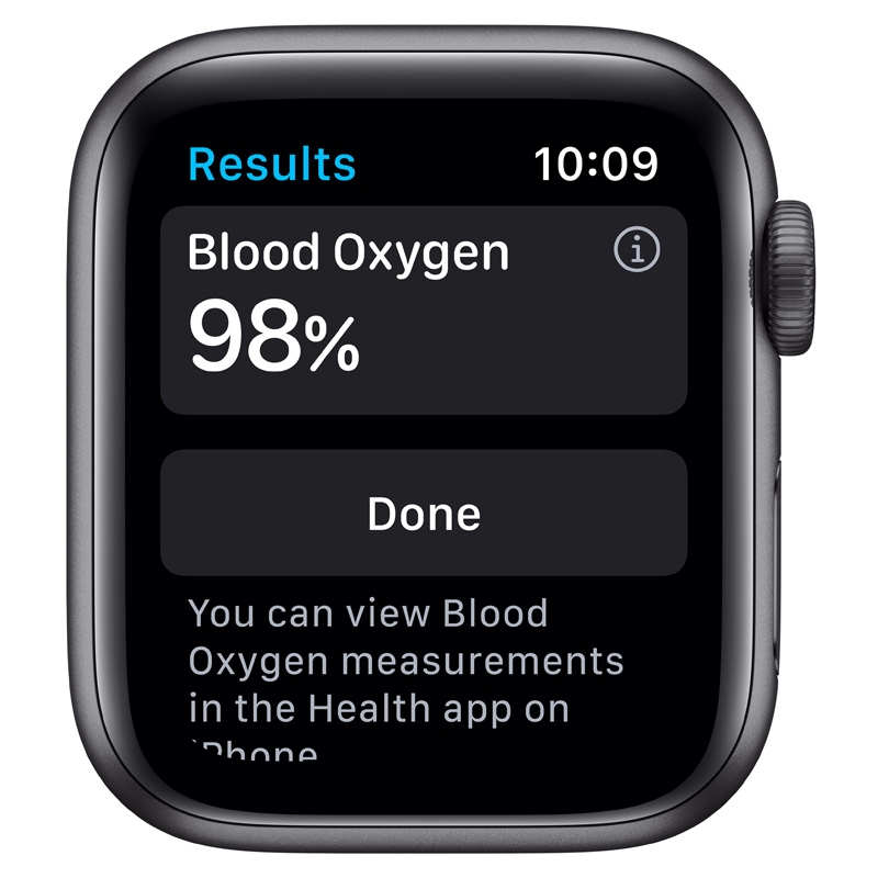 Apple Watch Series 6 GPS + LTE  40mm Aluminium Sportarmband schwarz