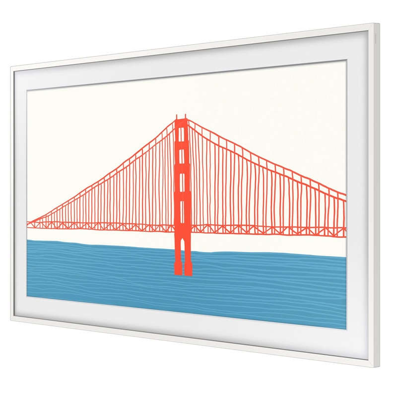 Samsung VG-SCFA50WTBXC The Frame Rahmen (50 Zoll) in Modern Weiß [2021]