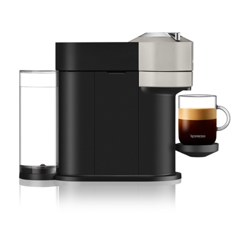 Krups XN910B Nespresso Vertuo Next Basic Kaffeekapselmaschine light grey