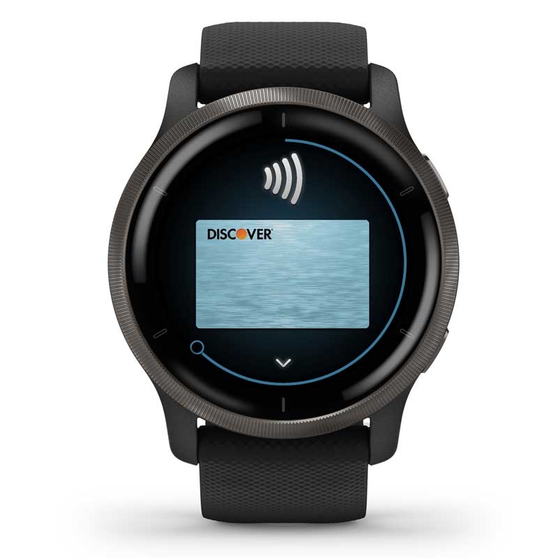 Garmin Venu 2 Smartwatch schwarz/schiefergrau (2.Wahl)