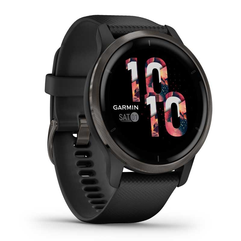Garmin Venu 2 Smartwatch schwarz/schiefergrau (2.Wahl)