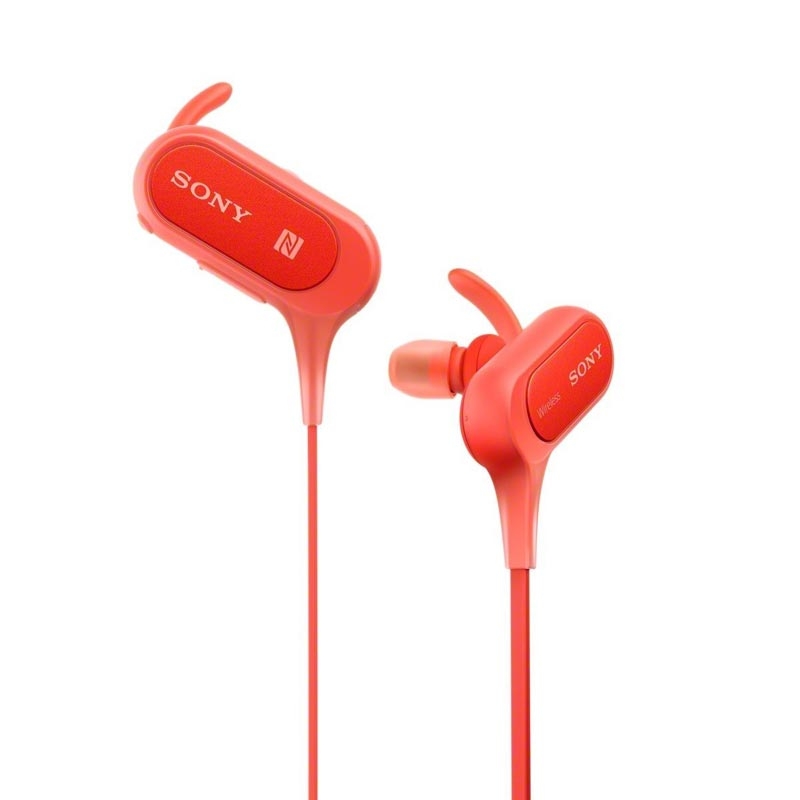 Sony MDR-XB50BSR kabelloser Sport-Kopfhörer rot
