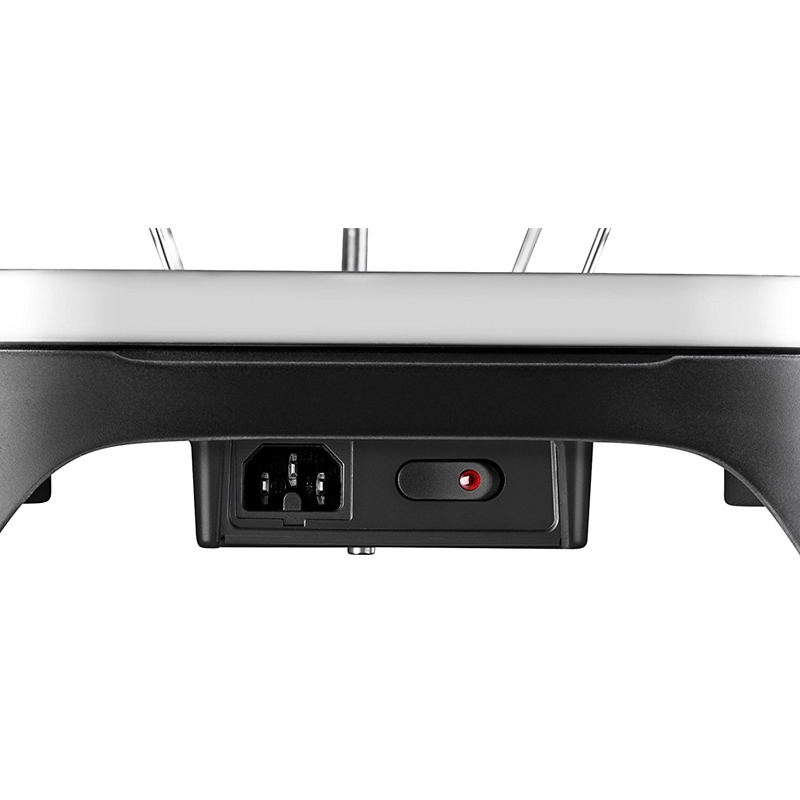 Tefal RE4588 Raclette-Grill für 10 Personen schwarz/edelstahl