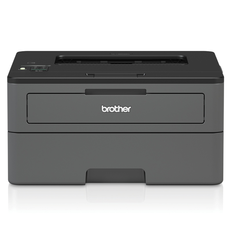 Brother HL-L2370DN monochrom Laserdrucker LAN grau