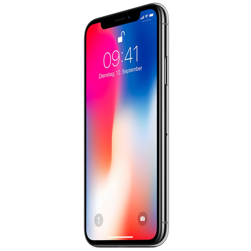 Apple iPhone X 256GB Silber Smartphone