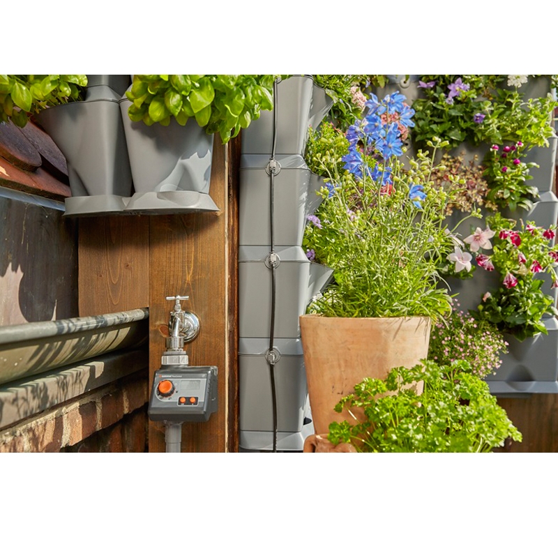 GARDENA 13156-20 NatureUp! Bewässerungsset Vertikal Wasserhahn