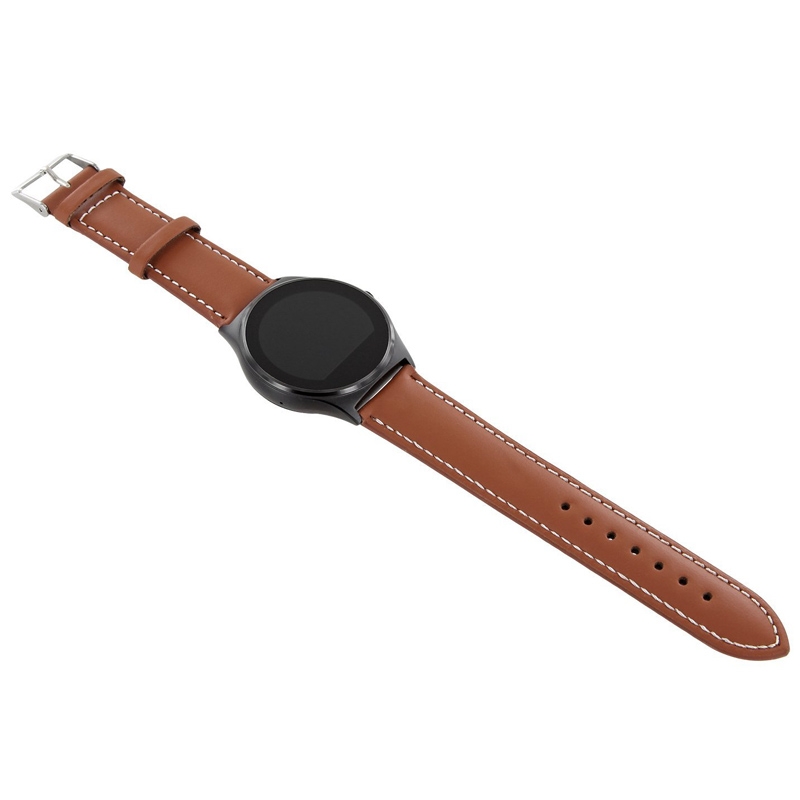 Xlyne Smartwatch Wechselarmband 22mm Light cognac brown für X-WATCH QIN XW PRIME II