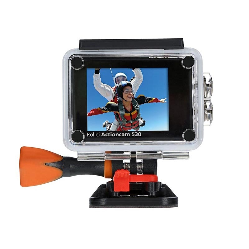 Rollei Actioncam 530 WiFi Action Cam mit 4k Video Auflösung schwarz (2.Wahl)