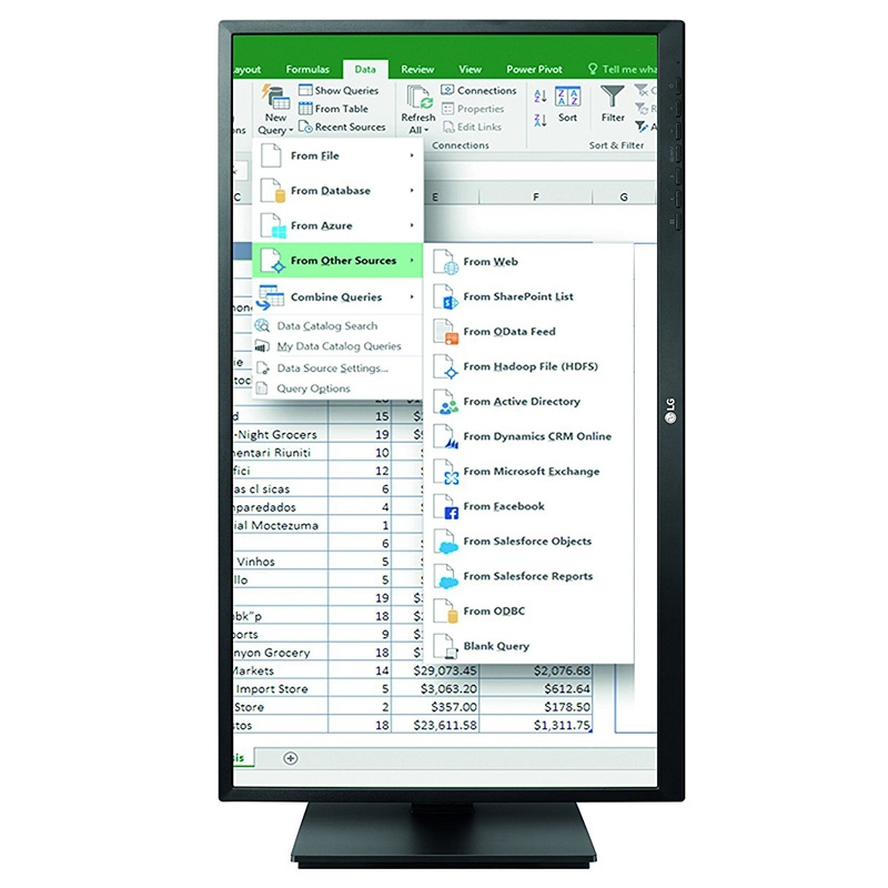 LG 24BK550Y-B 60,45cm 24Zoll TFT-LCD Monitor
