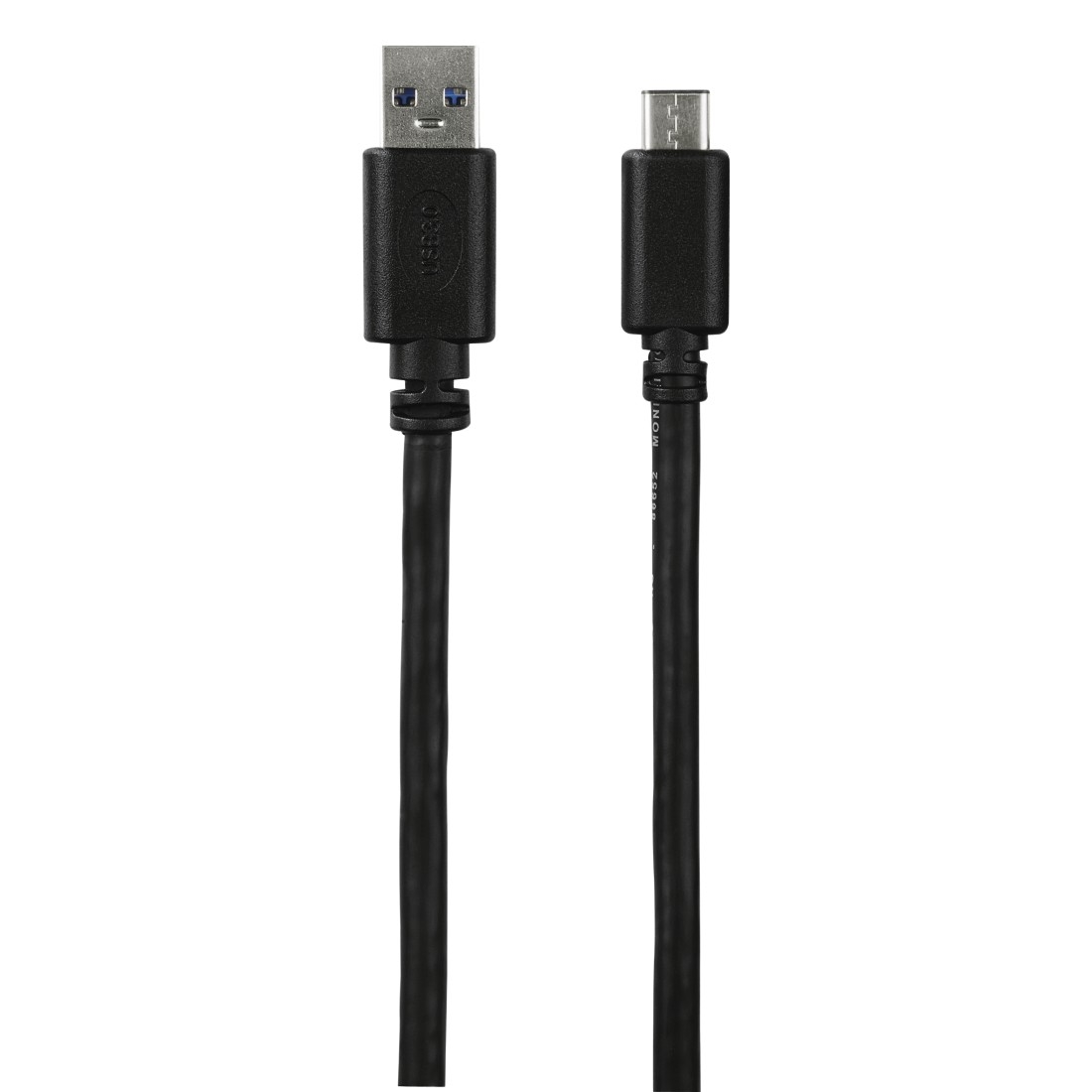 Hama USB-C-Kabel, USB 2.0, USB-C-Stecker – USB-A-Stecker, 480 Mbit/s, 1,00 m