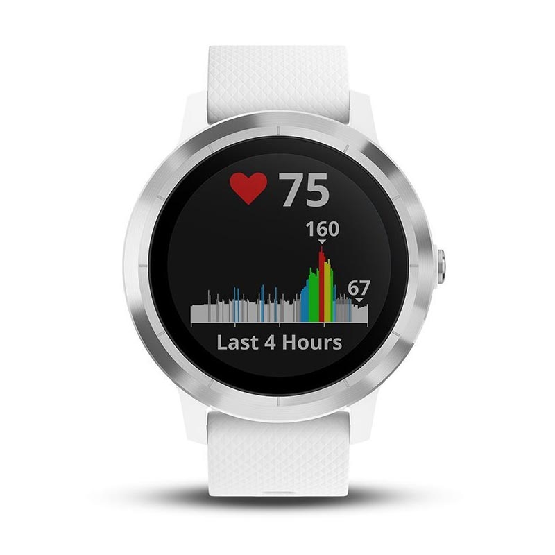 Garmin vivoactive 3 Fitness-Armbanduhr weiß-silber (2.Wahl)