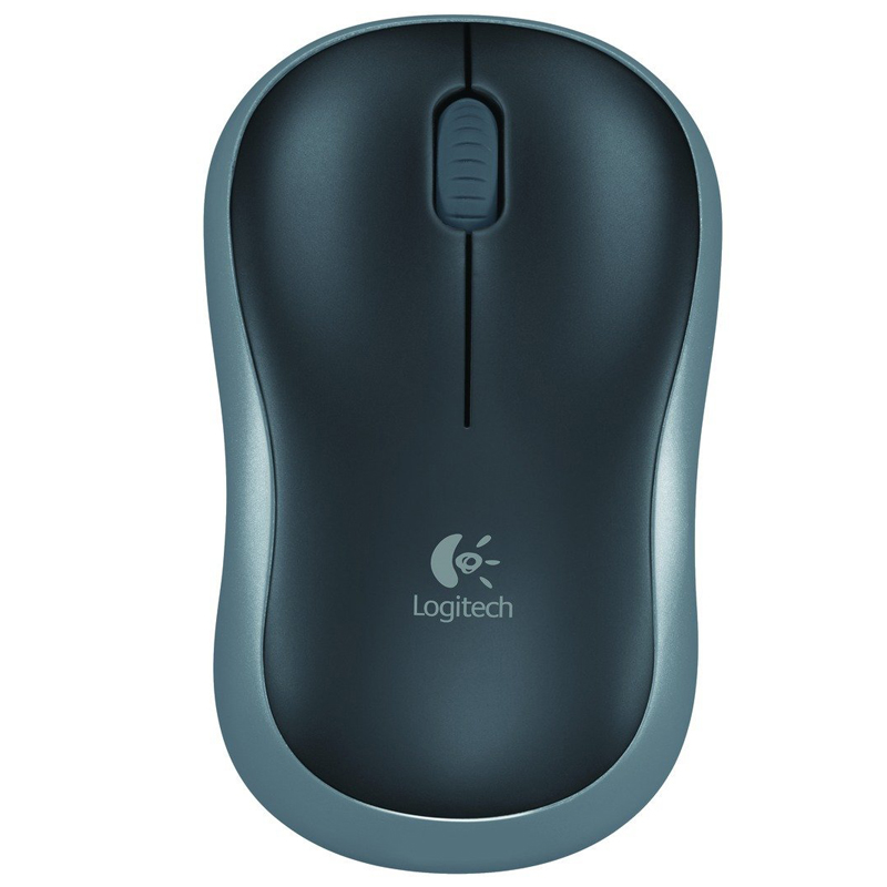 Logitech M185 Wireless Maus grau