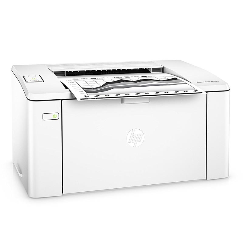 HP LaserJet Pro M102w Laserdrucker weiß