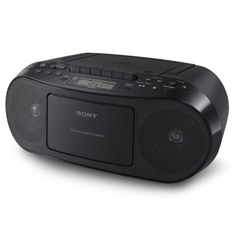 Sony CFD-S50 Radiorecorder schwarz