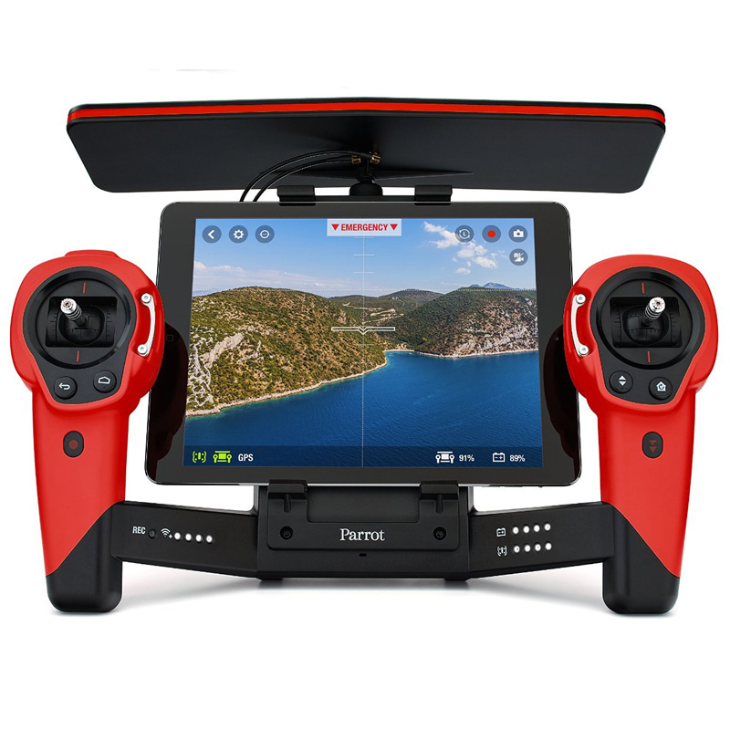 Parrot Bebop Drone + Skycontroller Rot