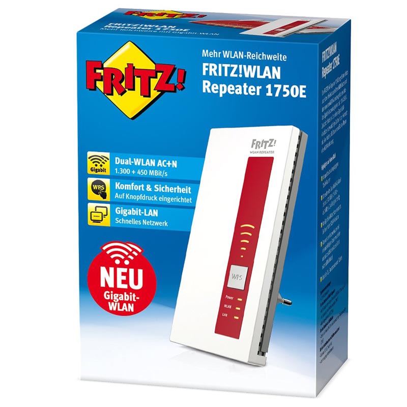 AVM FRITZ!WLAN Repeater 1750E (2.Wahl)