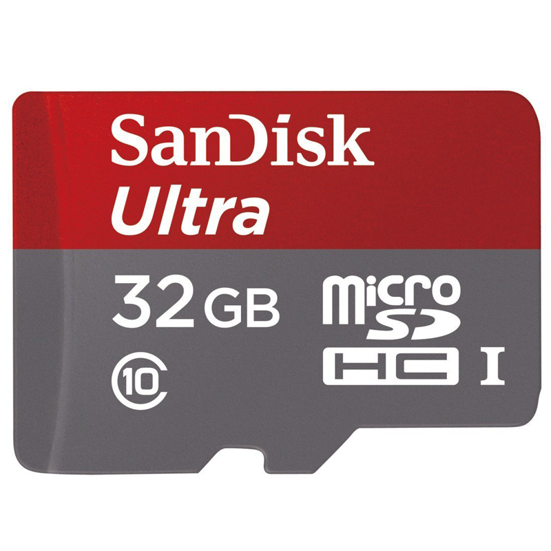 SanDisk Ultra Android microSDHC 32GB Class 10 Speicherkarte + SD-Adapter