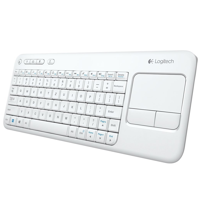 Logitech Wireless Touch Keyboard K400 weiß
