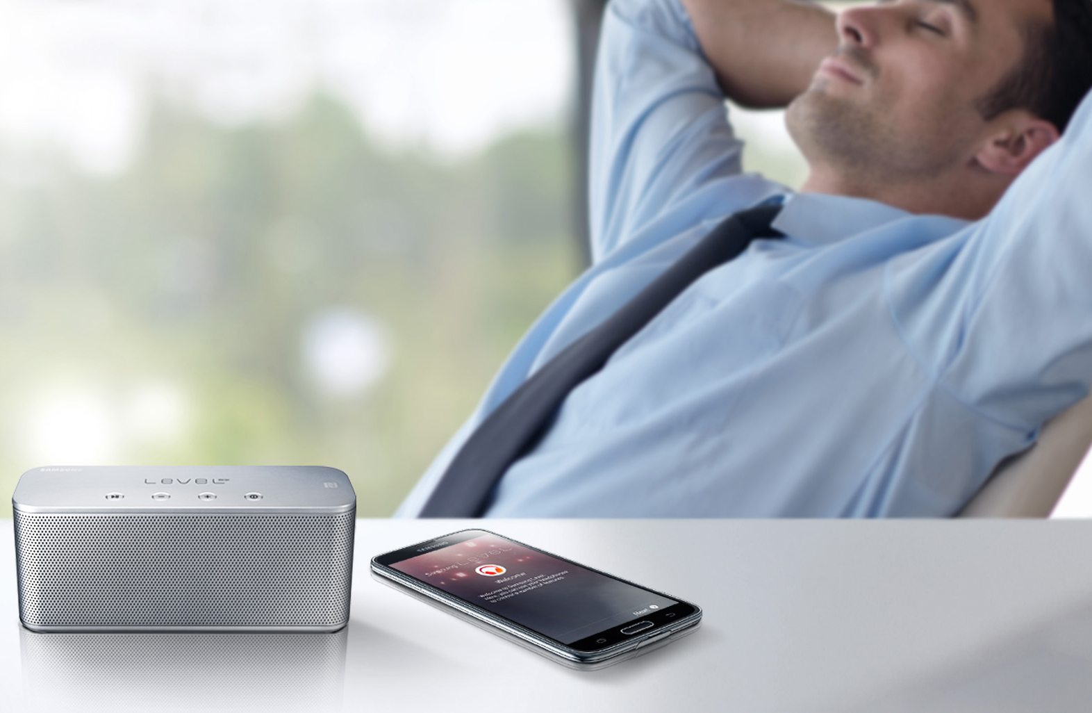 Samsung BT Lautsprecher Level Box EO-SG900 silber