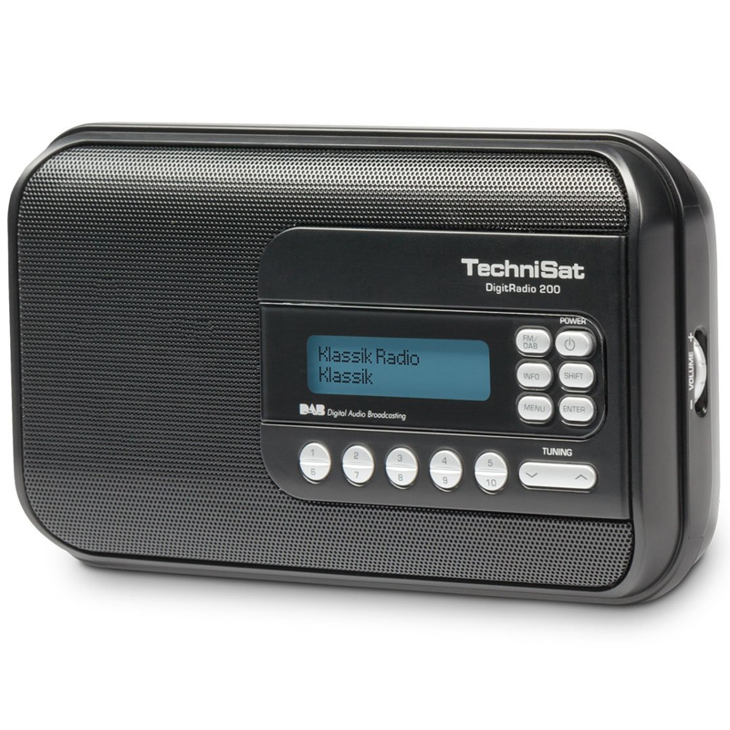 TechniSat portables Digitalradio 200 si-sw