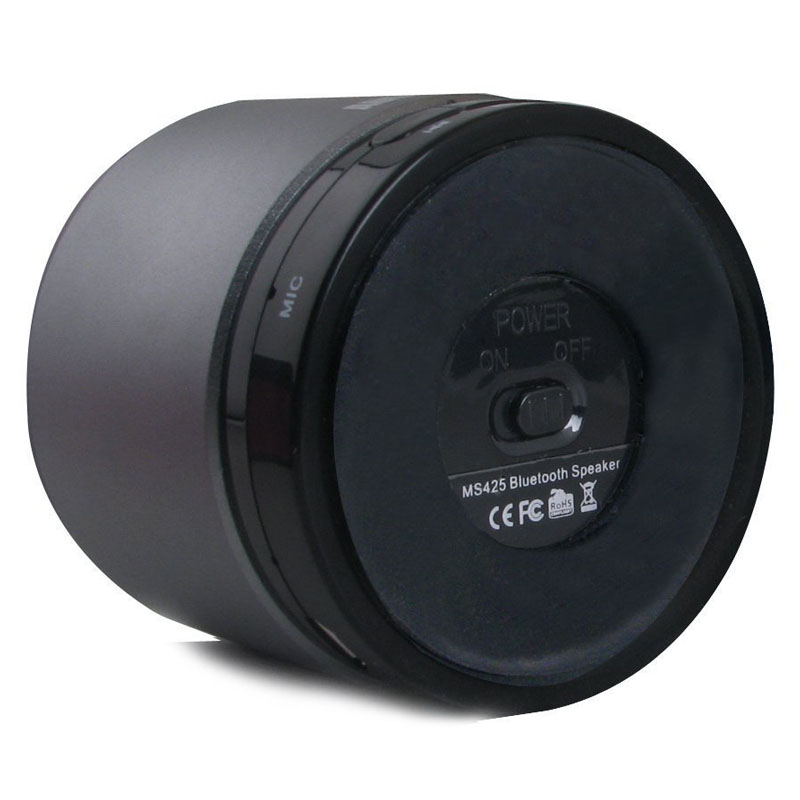 August MS425B tragbarer Bluetooth Lautsprecher mit Mikrofon schwarz