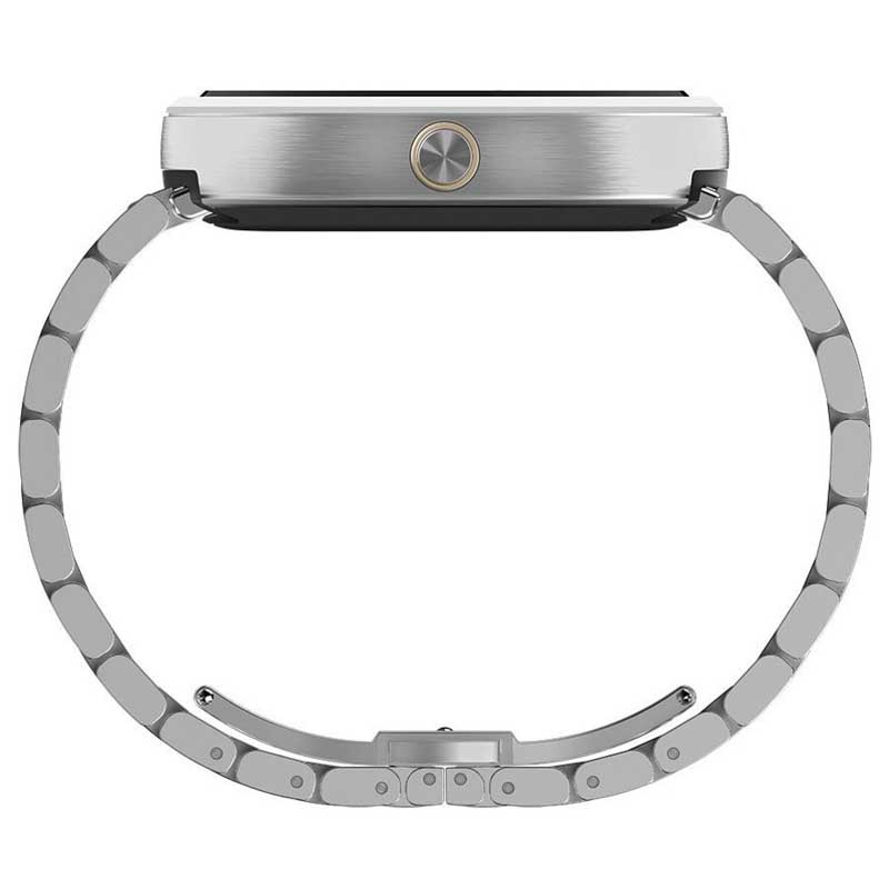 Motorola Moto 360 Smart Watch mit Metallband silber Ausstellungsgerät