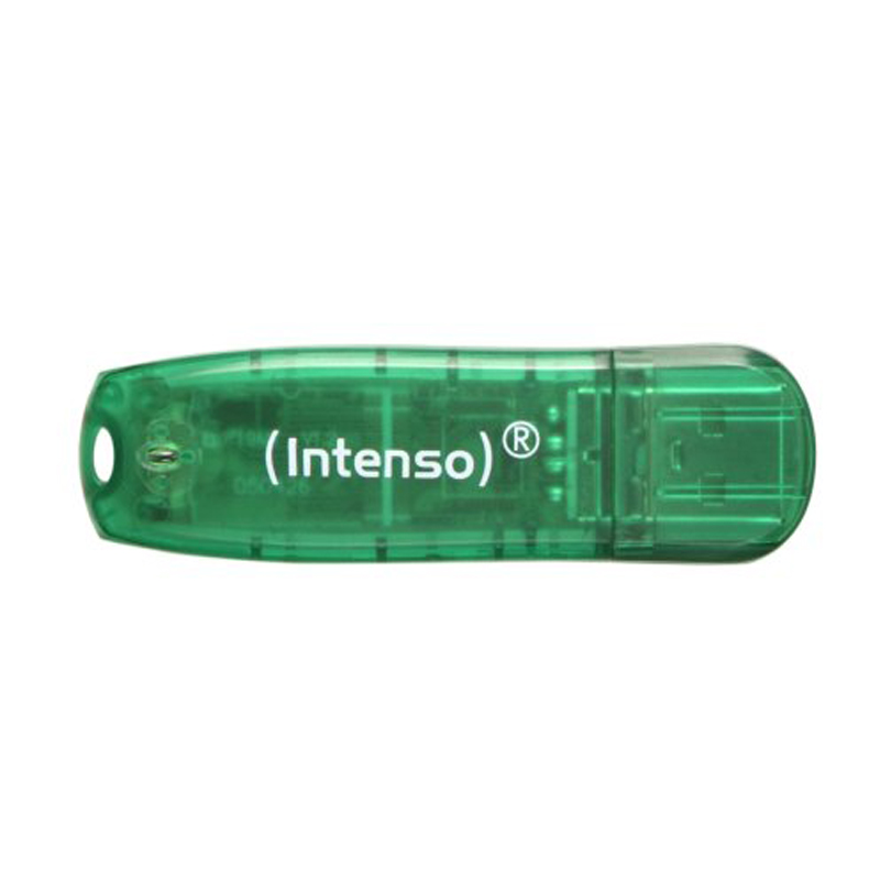 Intenso Rainbow Line 8GB USB Drive 2.0 grün