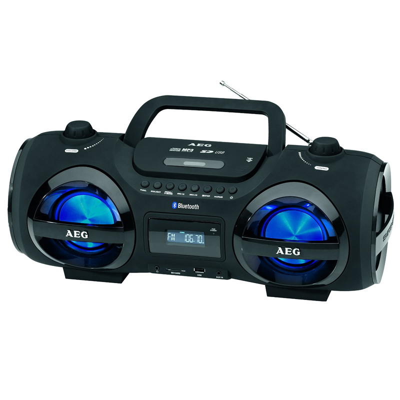 AEG SR4359BT Radioplayer schwarz