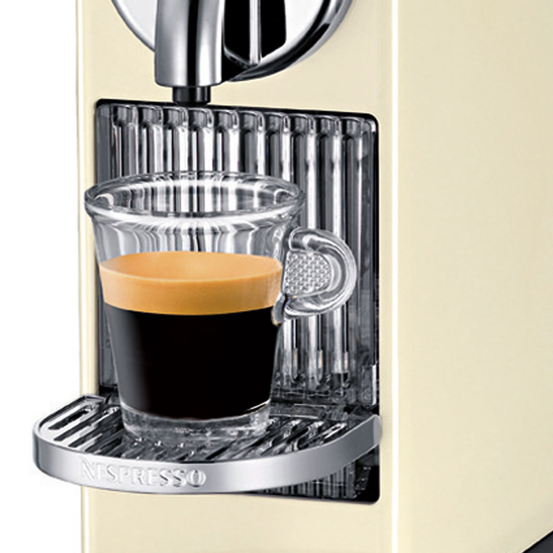 DeLonghi EN 166.CW Nespresso Citiz Kapselmaschine ceramic weiß