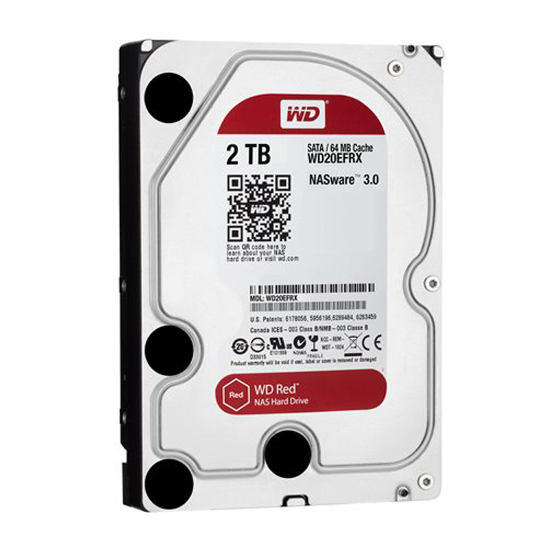 Western Digital WD20EFRX Red 2TB Interne Festplatte für NAS-Storage