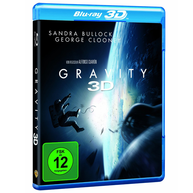 GRAVITY 3D Blu-Ray FSK ab 12