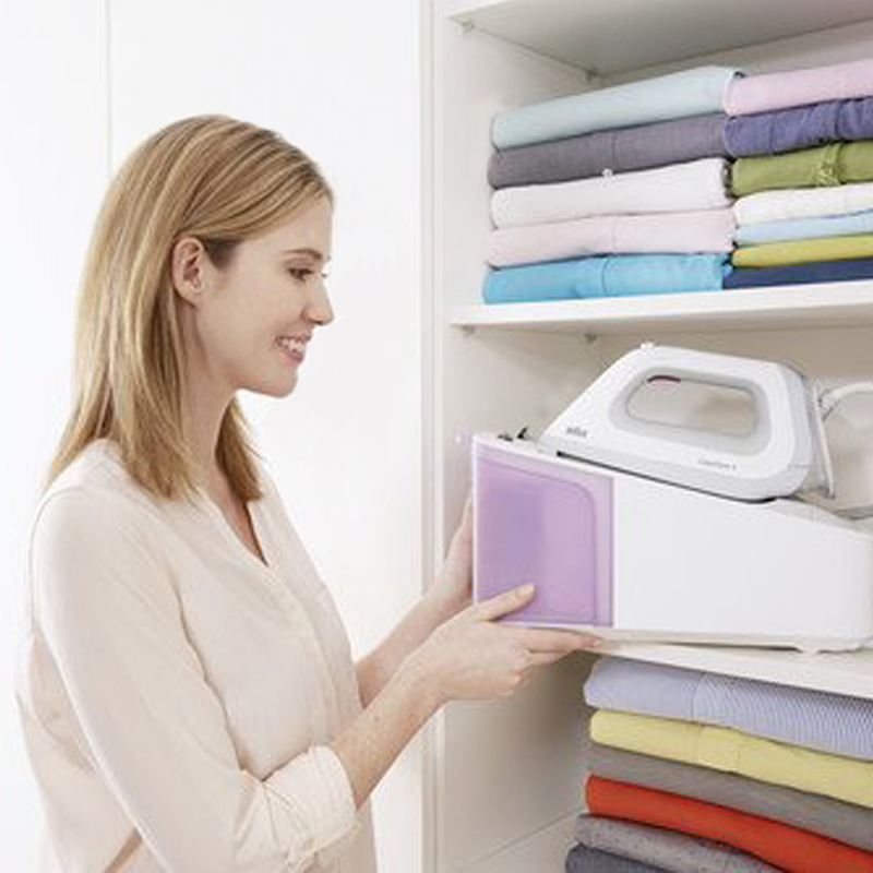 Braun IS 5043 WH Weiss-Lila Dampfbügelstation