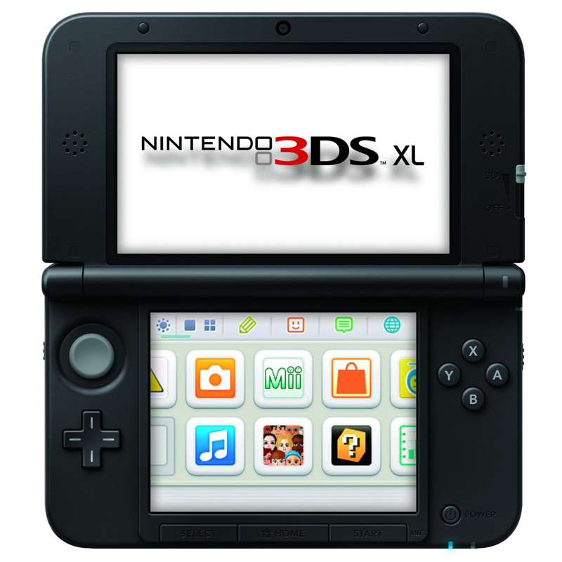 Nintendo 3DS XL Spielekonsole blau/schwarz