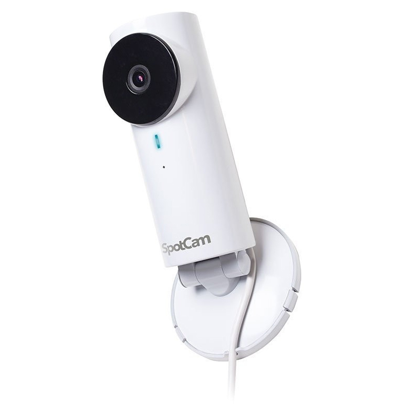 SpotCam HD Indoor 720P IP Kamera weiß