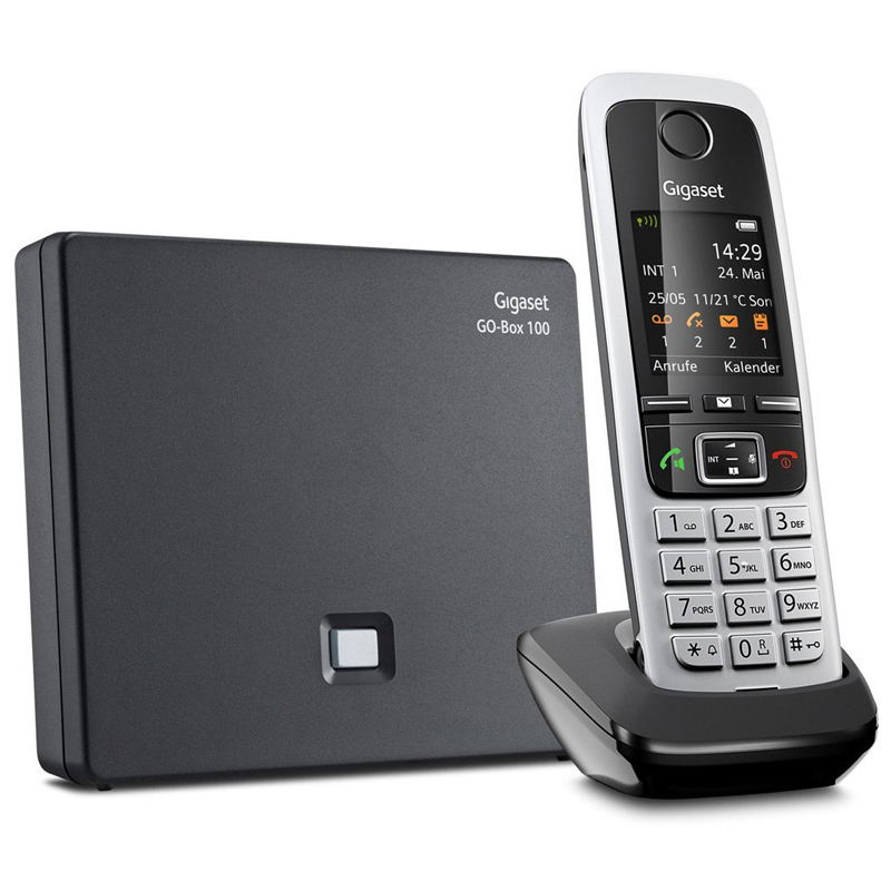 Gigaset C430A GO schwarz Schnurlostelefon