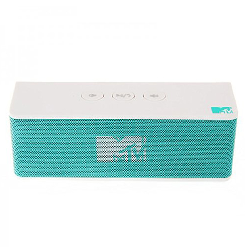 MTV 1776 Bluetooth Wireless Speaker weiß/teal