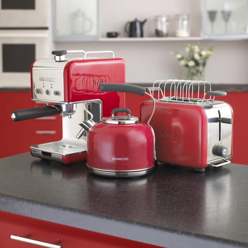 Kenwood ES 021 kMix Espressomaschine Siebträger pink