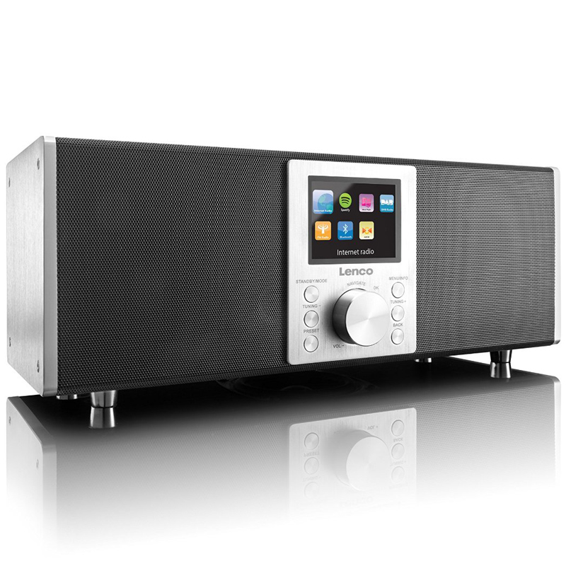 Lenco Concerto DIR-2000 2.1 WiFi Internet Radio schwarz Ausstellungsgerät