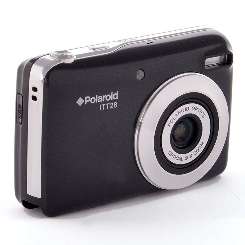 Polaroid 20.1MP ITT28 Digitalkamera schwarz