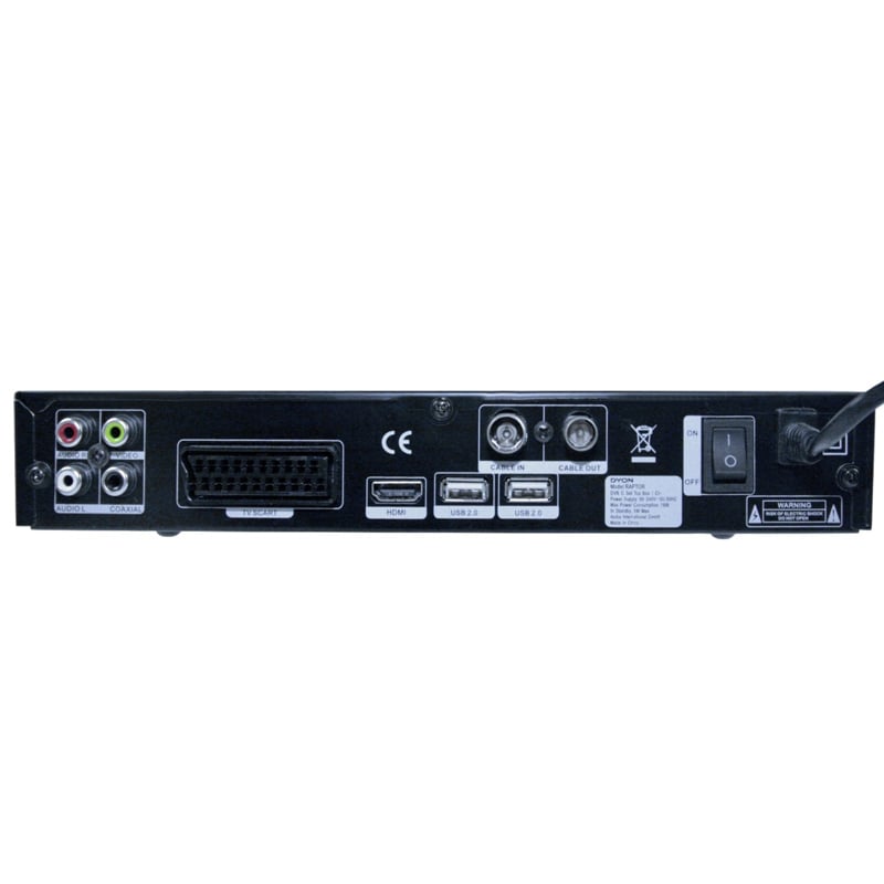 Dyon Raptor HDTV-Kabelreceiver schwarz