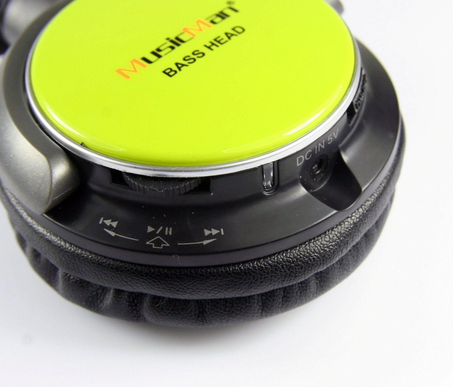 Technaxx MusicMan BassHead Stereo-Kopfhörer grün