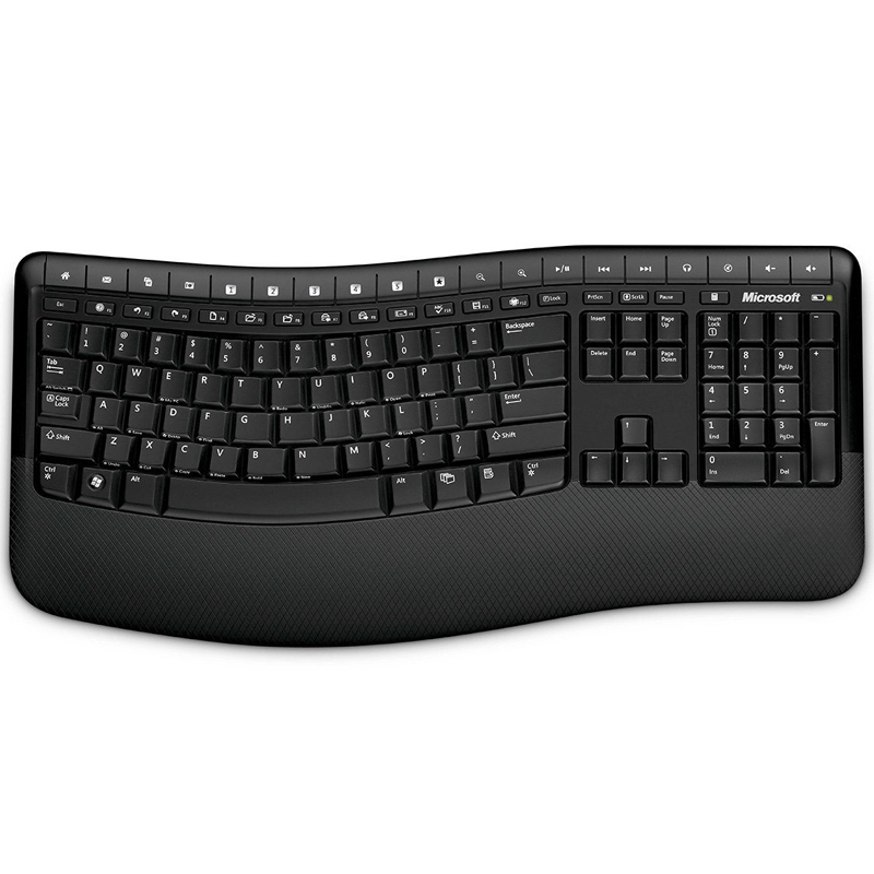 Microsoft Wireless Comfort Desktop 5000 schwarz Ausstellungsgerät